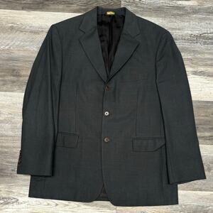 Brooks Brothers 346 Explorer Gray Mens 40 SH Wool Blend Sport Coat Blazer Jacket